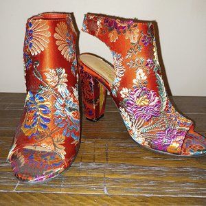 Cheongsam inspired heels